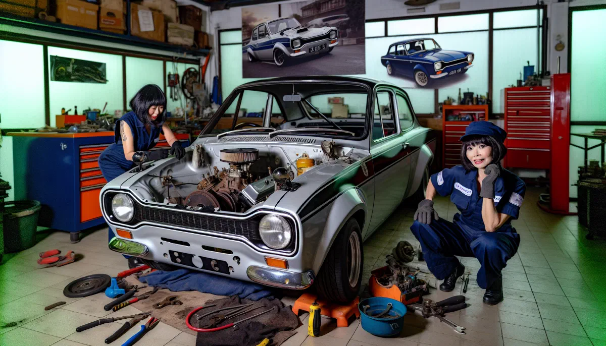 Classic MK1 Ford Escort restoration